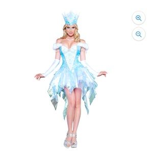 InCharacter Costume Confidential Snow Queen (Elsa) Costume - L